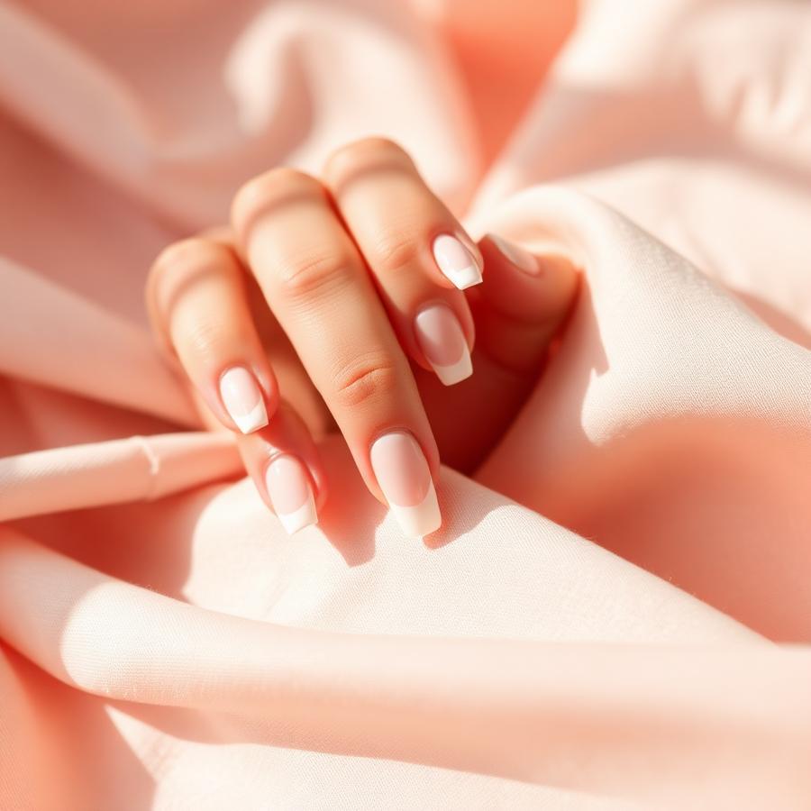 Klassische French Manicure